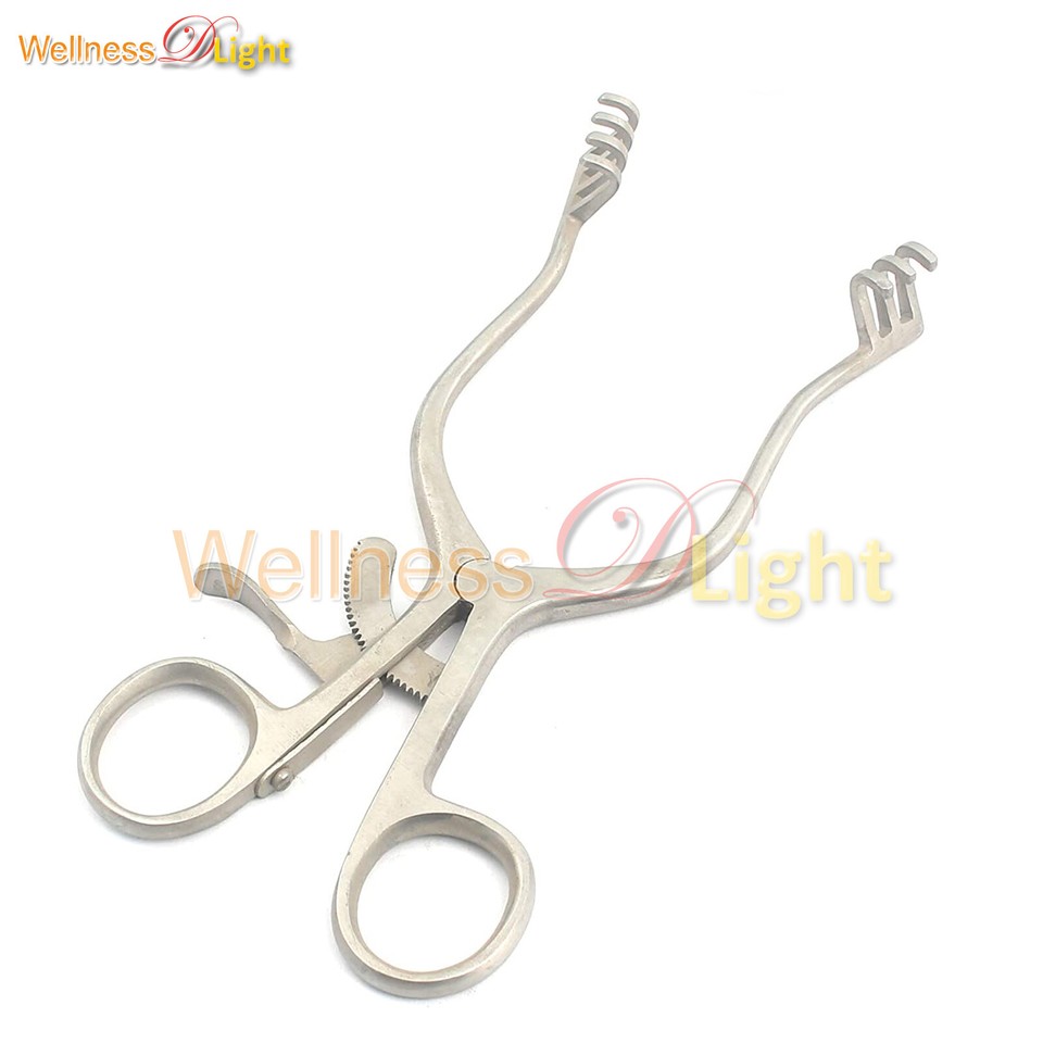 Écarteur Weitlaner 6,5 Cm à Dents Mousses (3x4 Dents) – Instrument Chirurgical Pour Orthopédie