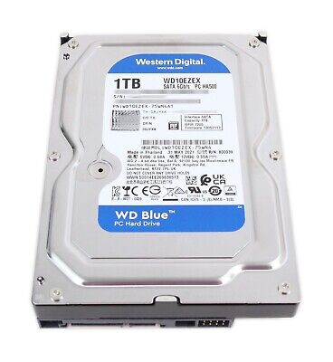 Dell WD 1TB WD10EZEX-75WN4A1 SATA 6GB/S 7.2K 3.5 Dell WD 1TB WD10EZEX-75WN4A1 SATA 6GB/S 7.2K 3.5