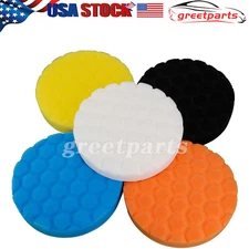 5PCS Polishing Pad 6inch Car Polisher Foam Buffer Waxing Finishing Buffing Wheel