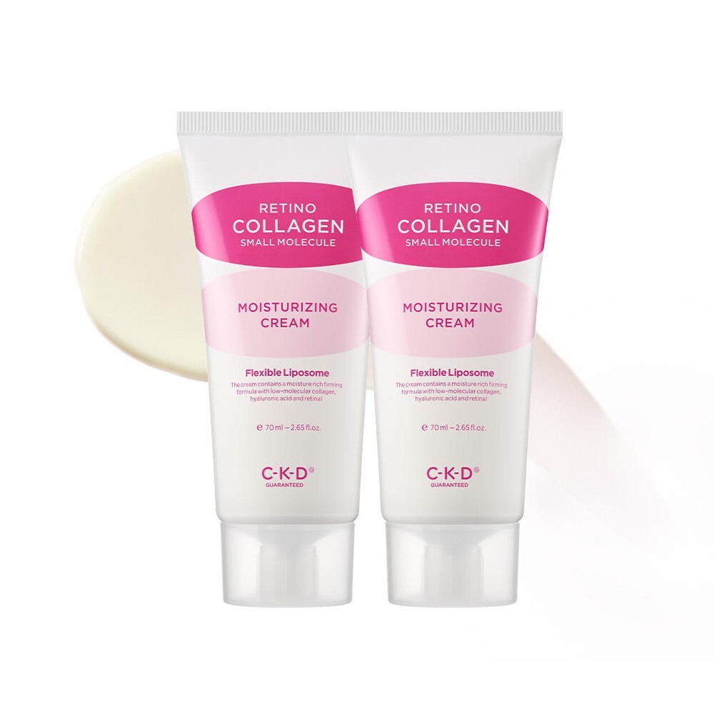 (1+1) C-K-D Retino Collagen Moisturizing Cream 70mL Small Molecule Hydration Exp Nov 2026