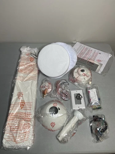 MinkaAire Roto F524-WHF Ceiling Fan 52 Inch 3 Blades Flat White - Picture 4 of 4