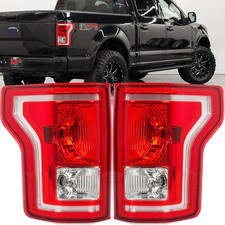 Tail Lights Fit For 2015 2016 2017 Ford F-150 Pickup Rear Lamps Left Right