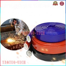 1-5M 4-110mm Fire Sleeve Braid Flame Heat Shield Protective for Oil Fuel Lines