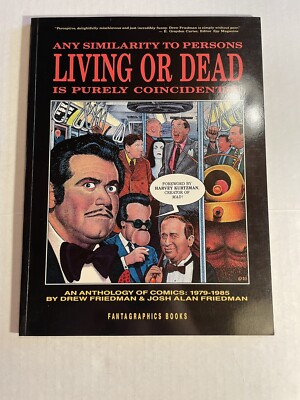 Living Or Dead By Drew And Josh Alan Fried Trade Paperback 1986