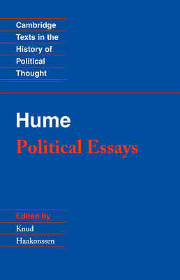 Hume: Political Essays Hume Haakonssen Paperback Cambridge University Press