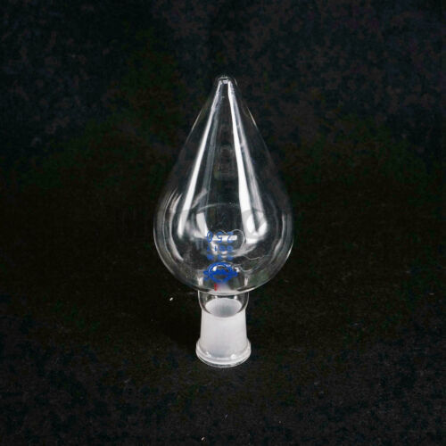 250ml Single Neck Socket 24/29 Joint Pear Shape Glass Boiling Flask Labware - Picture 1 of 4