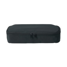MUJI Polyester Pen case Large capacity Black 19 x 8 x 4.5 cm Japan import