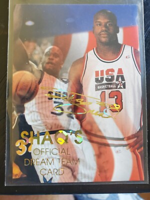 Sports Stars USA 1994 Promo Shaquille O'Neal #166 Official Dream