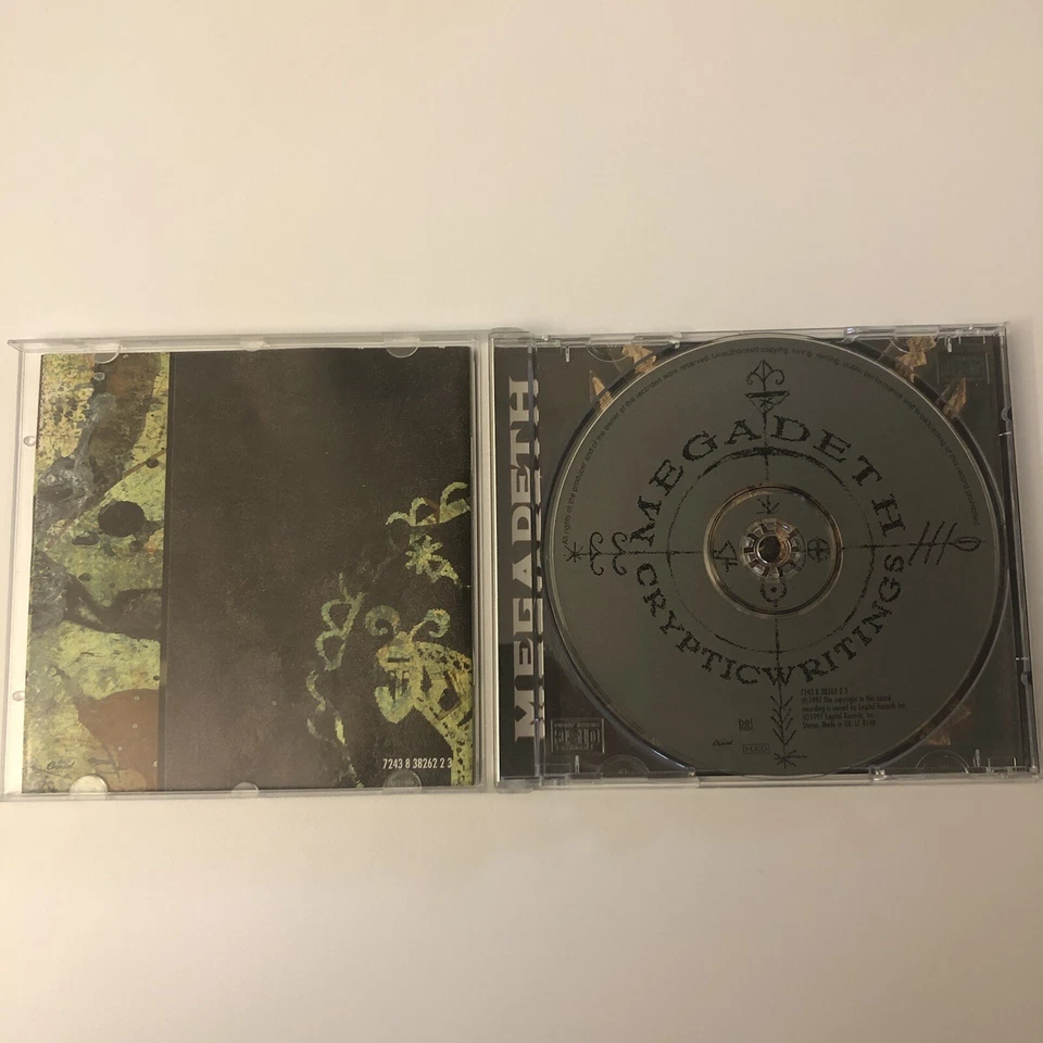 MEGADETH Cryptic Writings (CD 1997 Capitol) Signed signiert autograph TOP!!! - Bild 4 von 4