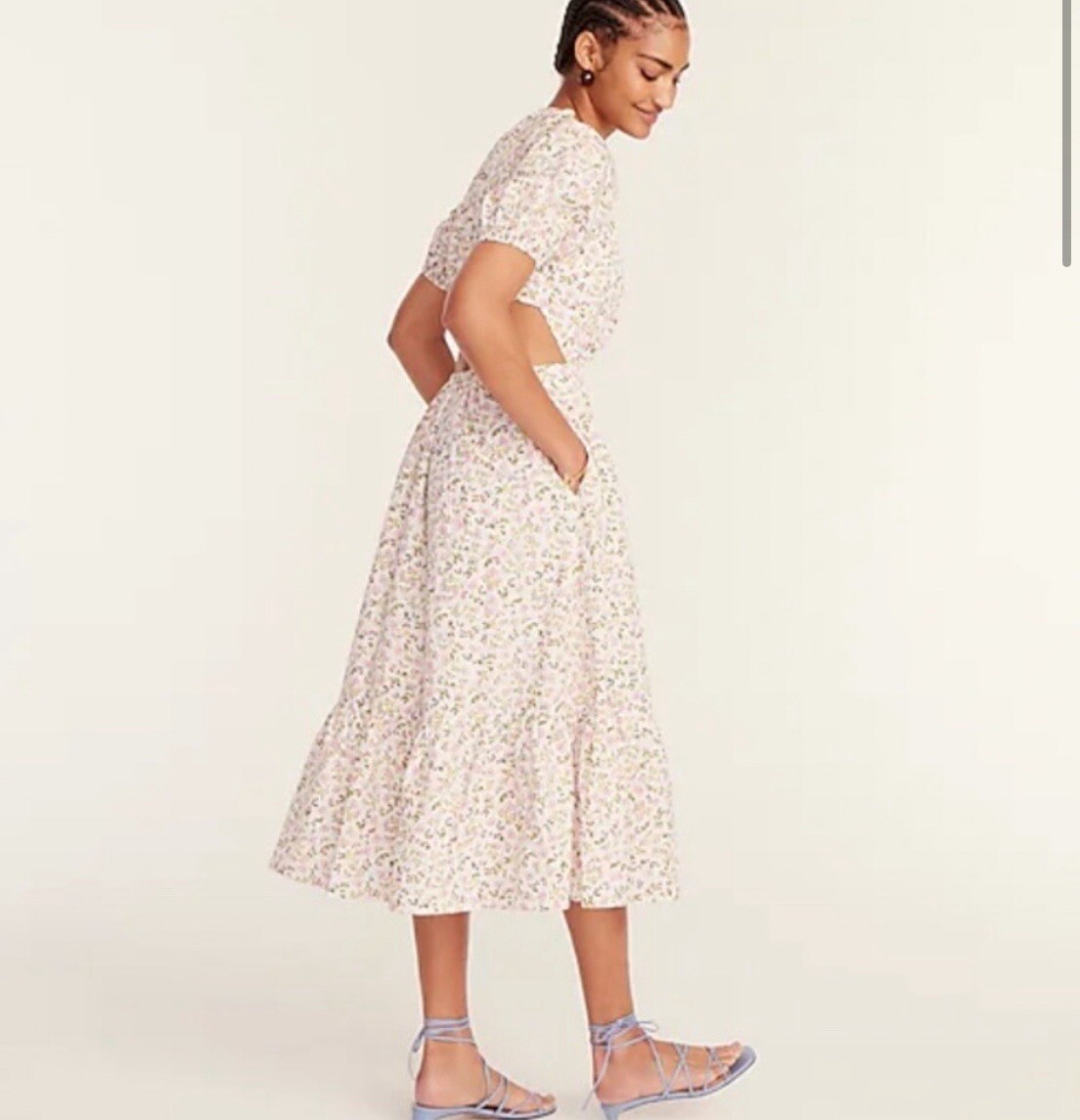 meadow dress in cotton poplin Meadow Dress In Cotton Poplin For Women