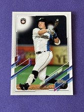 2021 Topps NPB Ryo Watanabe #213 Nippon-Ham Fighters (Q)