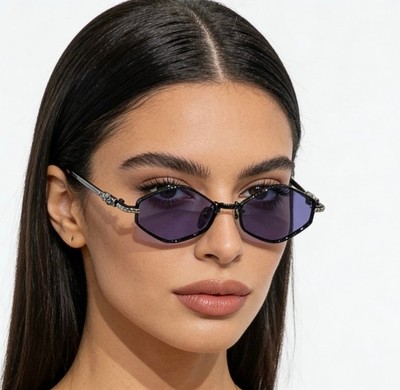 Chrome Hearts Unisex Sunglasses   Model: NIP SLIP (Size: 53-19-141)
