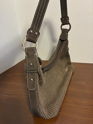 Bolso de Hombro Hobo Crochet The Sak Marrón - Imagen 6 de 20