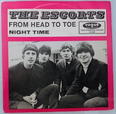 7' The Escorts - From Head To Toe 1967 gut prof.gereinigt Beschreibung