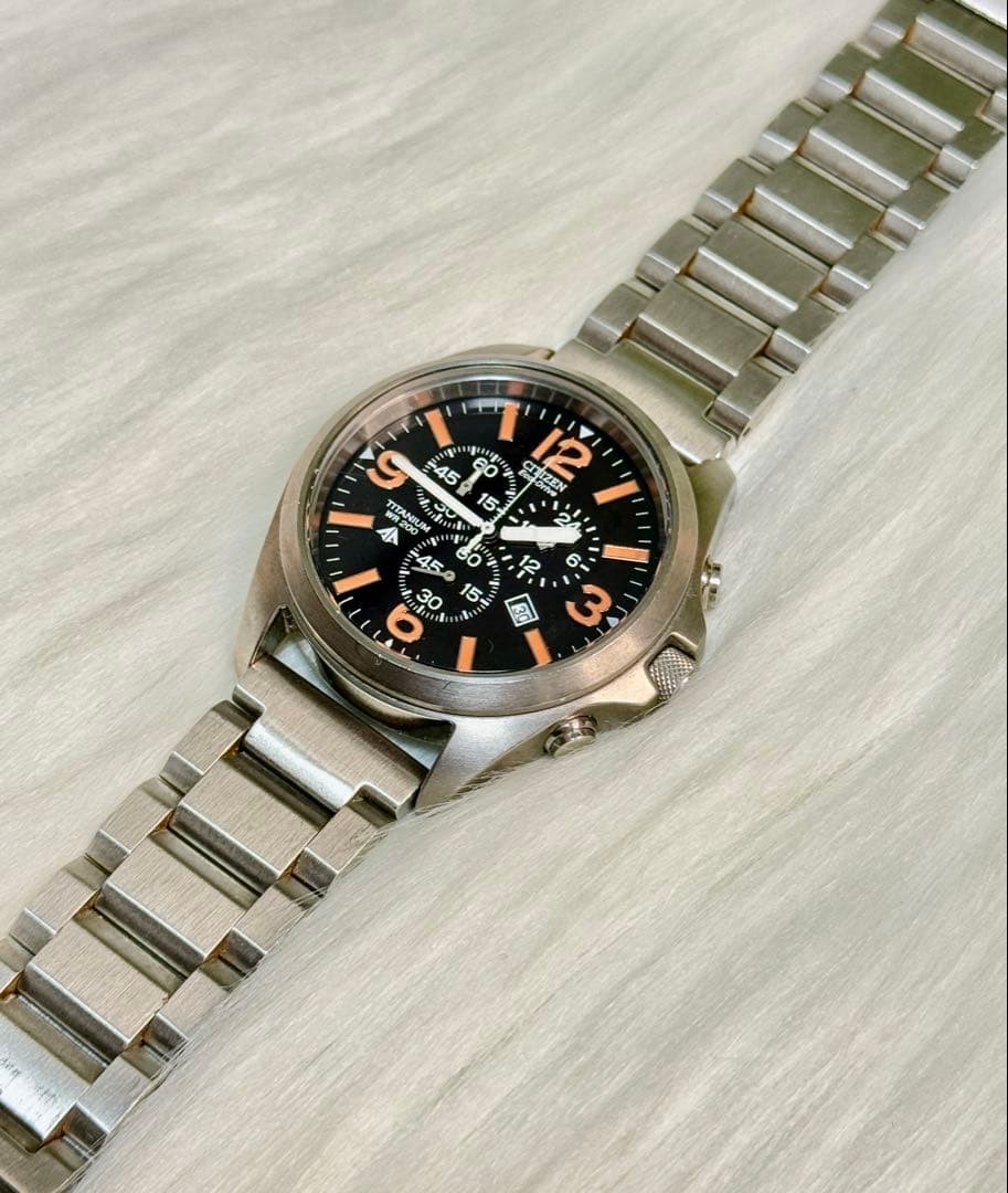 Citizen Eco Drive Titanium H500 K006970 Watch Quartz wrist 21cm