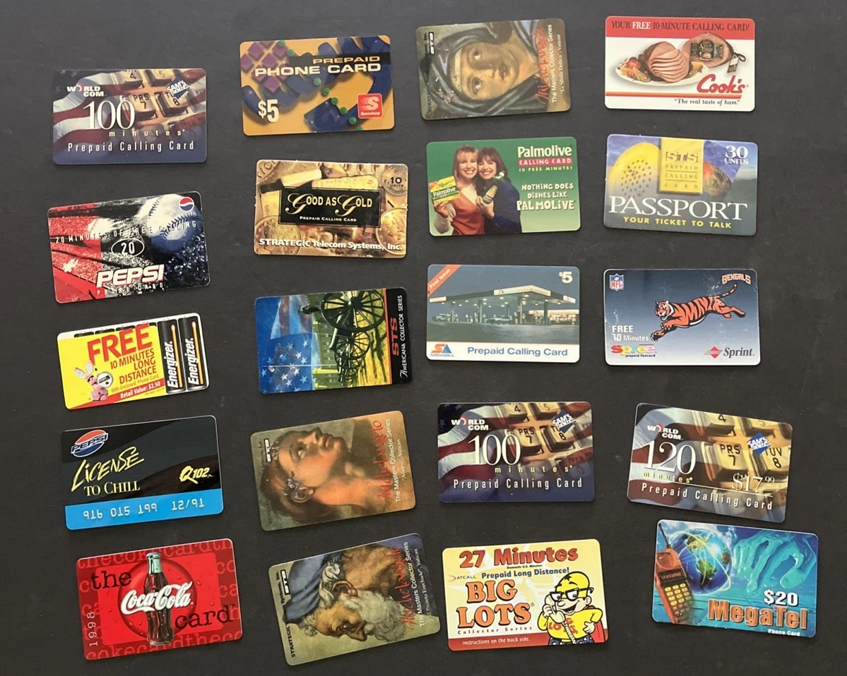rare phone cards Calling Card Collectible Phone Cards for sale