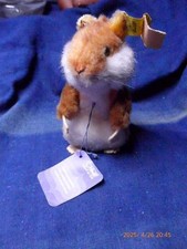 Steiff Goldy Hamster Stuffed Animal 70s Washable Collectible No Damage