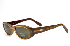 Y2K vintage sunglasses LE CLUB 2303 marrone montatura slim vintage 2000s Unisex