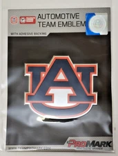Auburn Tigers NCAA Auto Emblem Aluminum Color Team ProMark