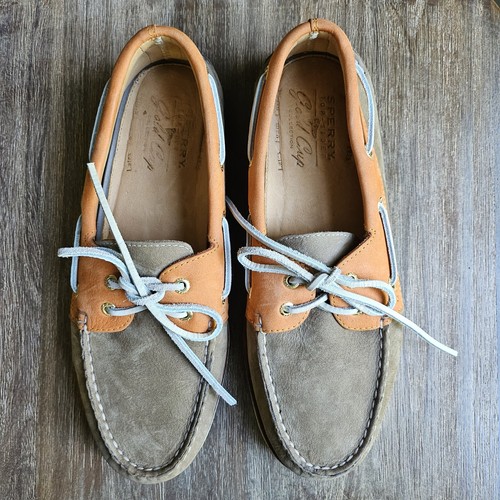 Sperry Topsider Gold Cup Kollektion Penny Halbschuhe Herren 10M Leder Fahren Preppy