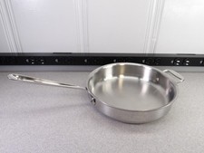 All-Clad D3 Stainless Steel 11โ Saute Pan 3 Qt Made In USA - No Lid 1681420