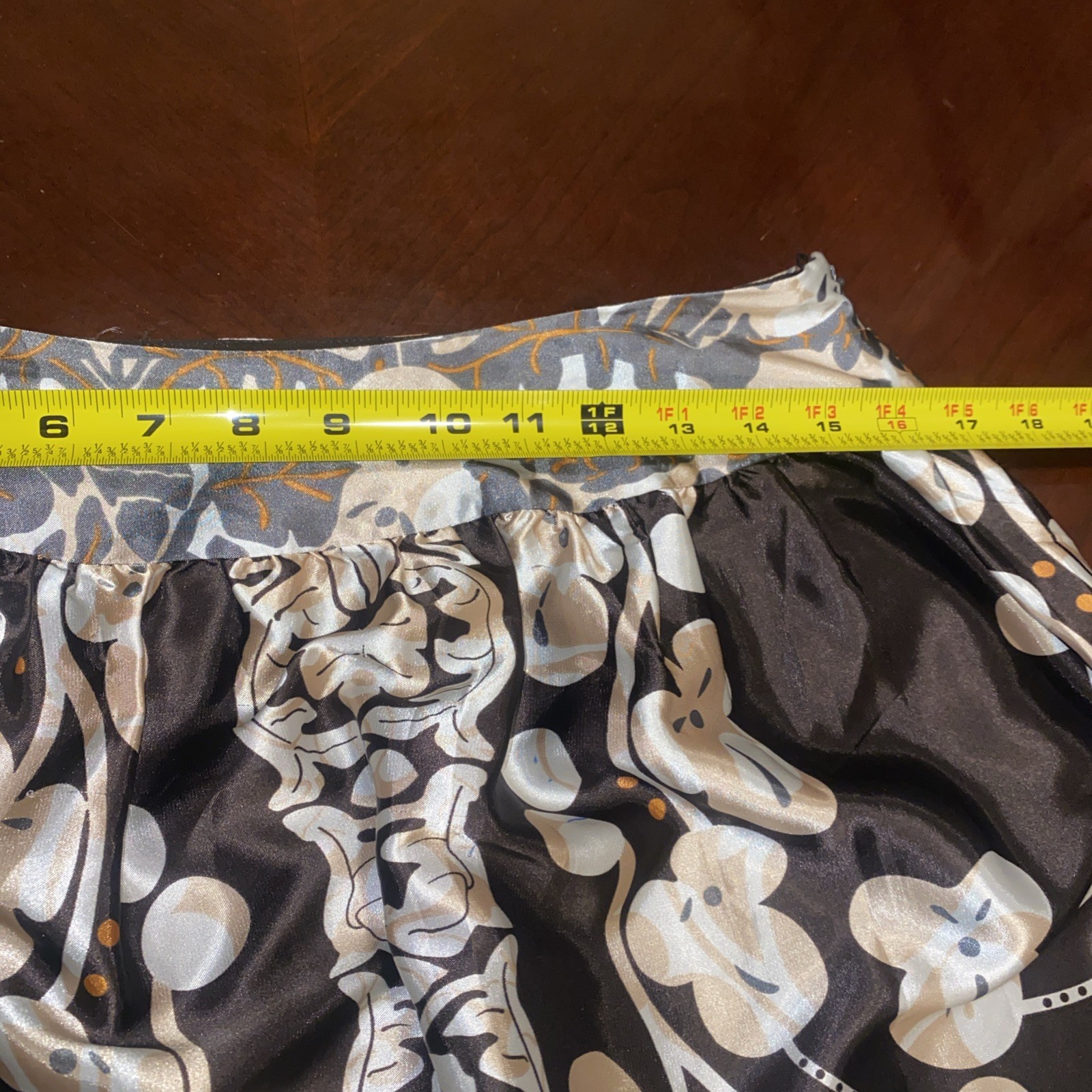 Notations Women's Floral Pattern Polyester Skirt … - image 3