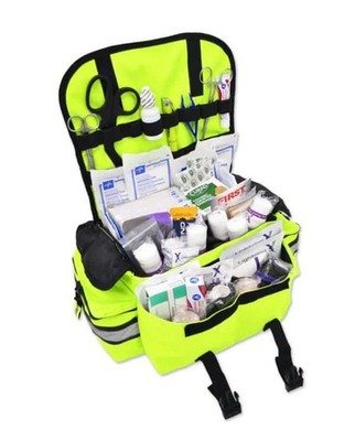 Lightning X Small First Responder EMT EMS Trauma Bag Stocked First Aid Fill Kit