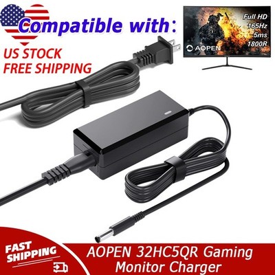 AC/DC Adapter For AOPEN 32HC5QR Gaming Monitor Charger Power Supply Cord 12V PSU