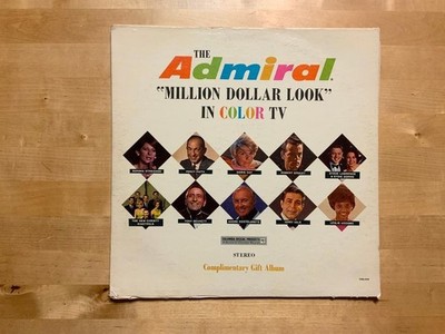 Various   The Admiral ''Million Dollar Look'' In Color TV CSS 465 Vinyl LP VG+/VG+