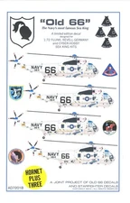 Starfighter Decals 1/72 SIKORSKY SEA KING "OLD 66" HORNET PLUS THREE Apollo Recv