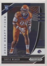 2020 Panini Prizm Draft Picks Draft Picks Rookies Curtis Weaver #166 4v9
