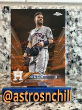 2018 Topps Chrome - Jose Altuve #200 Image Variation Orange /25 Refractor SP
