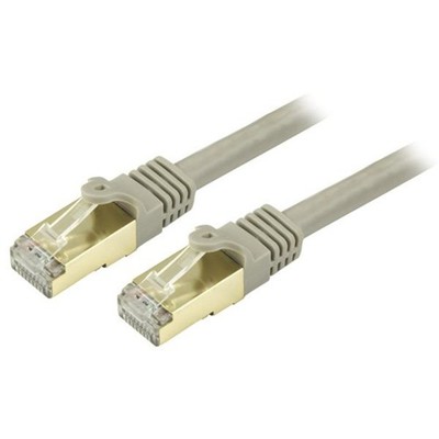 Startech C6Aspat20Gr 20Ft Grey Cat6A Ethernet Cable Snagless Rj45 Utp Patch