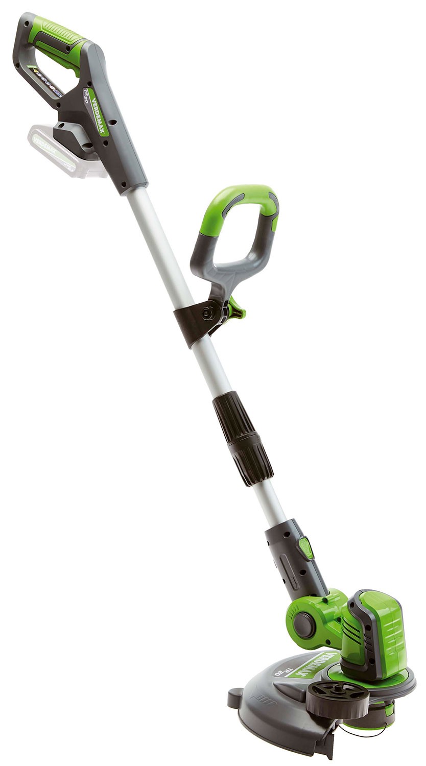 Trimmer a Batteria Verdemax TR20-N Asta Estensibile 107-142 cm Testa Regolabile