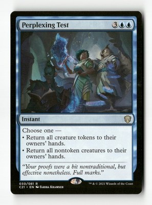 Perplexing Test R - Commander 2021 30 LP MTG