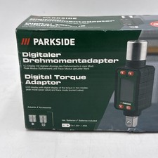 Parkside Digitaler Drehmomentadapter 40–200 Nm | Adapter Set mit Zubehör NEU