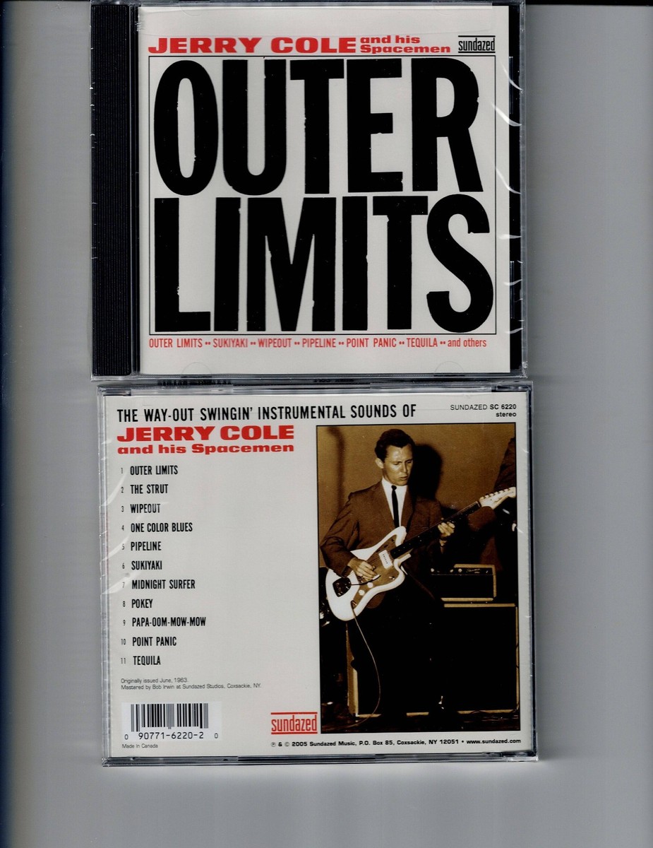 Outer Limits by Jerry Cole & the Spacemen (CD, Jul-2005, Sundazed) for sale  online | eBay