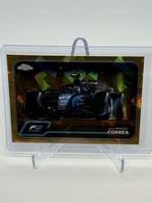 JUAN MANUEL CORREA 2024 Topps Chrome Formula 1 #106 Gold /50