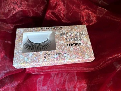 Fake Lashes, Künstliche Wimpern Revolution Pro Flutter Lashes FEATHER