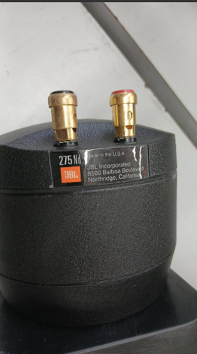 JBL 275Nd ドライバー １個 JBL 275ND Compression Driver Unit Pair Titanium Diaphragm