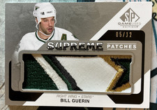 2014-15 SP Game Used - Supreme Patches Bill Guerin #PA-BG /12 (MEM)