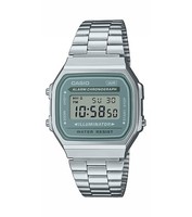 Casio Armbanduhr A168WA-3AYES Digital Casio Collection Vintage Retro Metallband