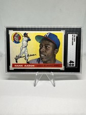 Hank Aaron #47 Prices | 1955 Topps | Baseball Cards