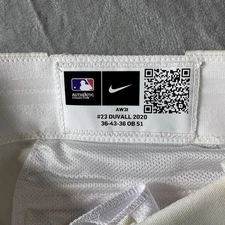 #23 Adam Duvall Sz 36 Atlanta Braves Team Issued Nike City Connect Pants