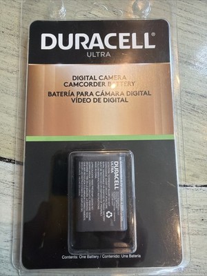 Duracell Ultra Rechargeable Digital Camera Camcorder Battery CAM10649A 3.7V