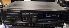 TEAC AD-600 CD Player & Cassette Tape Player Recorder 3 Disc Changer RCA PA