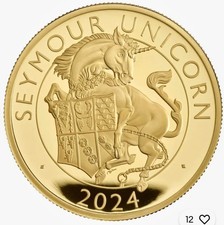 Tudor Beast Seymour Unicorn  2024  999.9 Gold