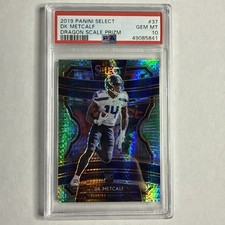 2019 Select Dragon Scale D K Metcalf ROOKIE 65/88 SSP PSA 10 P1
