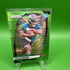 2024 Panini Prizm - Rookie - Green Pulsar - RC Jaguars - Keilan Robinson #361