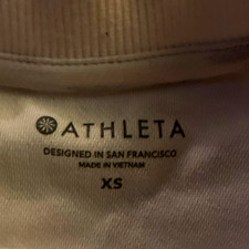 Athleta Women's XS Gray/Beige Camo Crew Neck Long Sleeve Pullover Sweatshirt